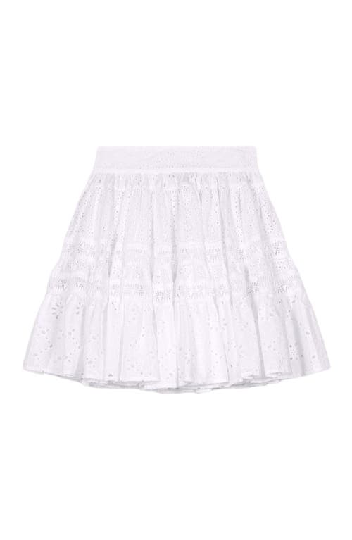 Maje Short Embroidered Skirt