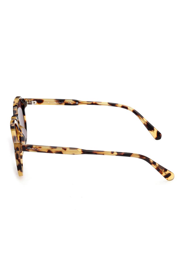 Geometric Sunglasses, Alternate, color, BLONDE HAVANA / BROWN