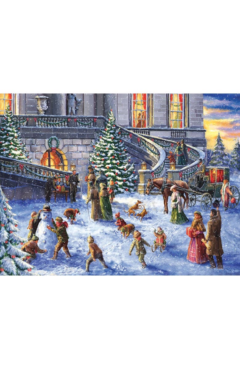 Sunsout A Traditional English Christmas 300 piece Jigsaw Puzzle for Adults, Alternate, color, Multicolor