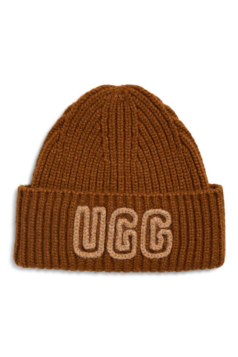 Chunky Crafted Rib Beanie, Main, color, DECO
