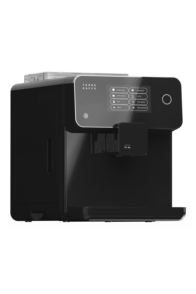 TK-01 Automatic Espresso Coffee Machine, Alternate, color, BLACK