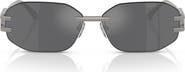 Versace 58mm Oval Sunglasses