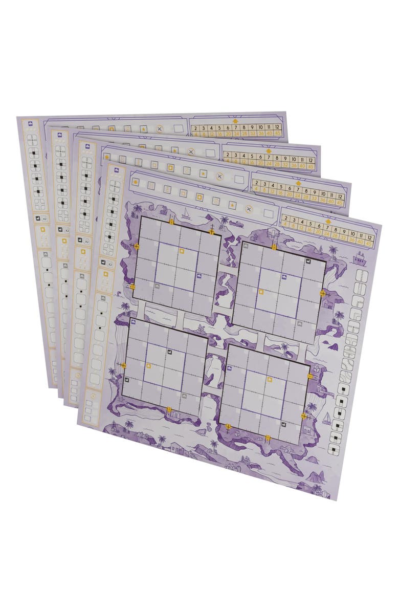 Horrible Guild Railroad Ink Challenge Archipelago Boards Set  1 to 4 Players | 20 Minutes | Ages 8+, Alternate, color, Multicolored