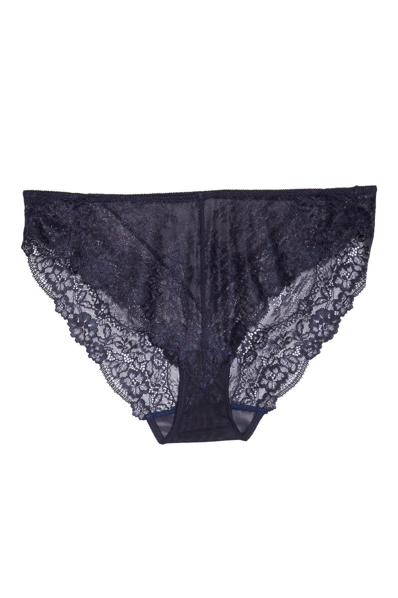 Level Up Lace Bikini, Alternate, color, NIGHT SKY