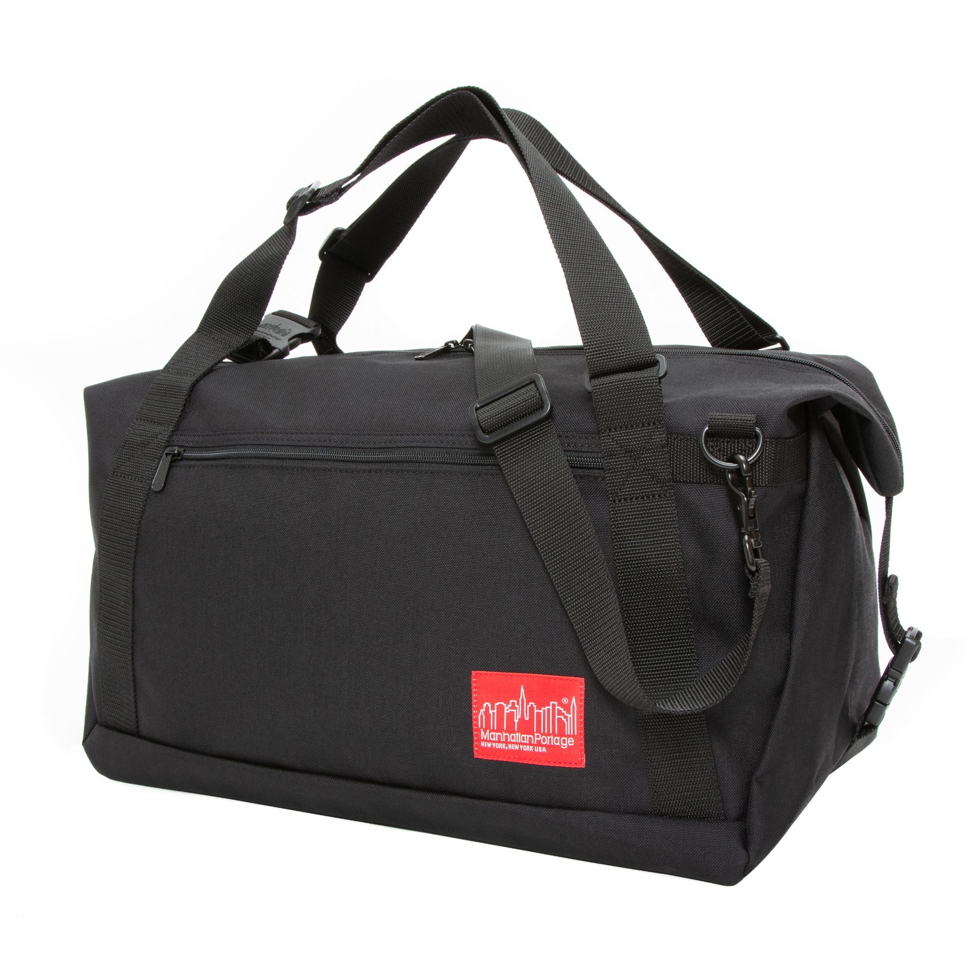 Manhattan Portage Rockaways Weekender, Alternate, color, Black