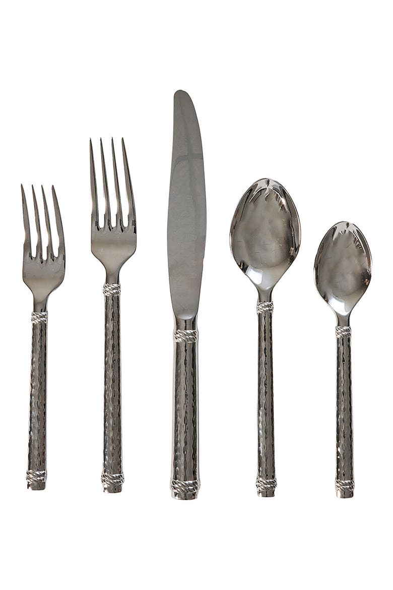 Graham 20-Piece Flatware Set, Alternate, color, POLISHED