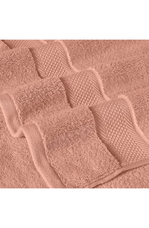 Modern Threads Luxury Quick Dry 6-piece Towel Set In Clay