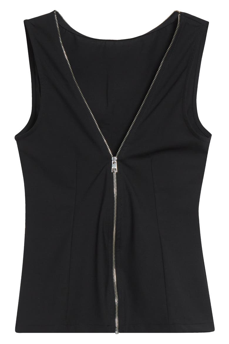 Fase Stretch Suiting Top, Alternate, color, BLACK