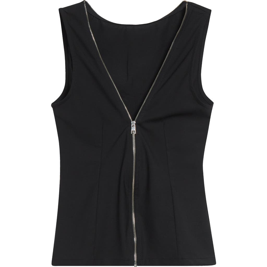 Paloma Wool Fase Stretch Suiting Top In Black
