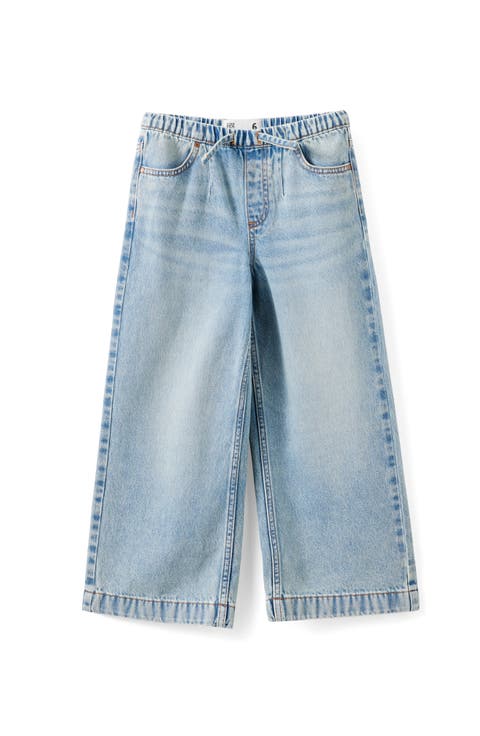 Kid's Relaxed Wide Leg Denim Jean
