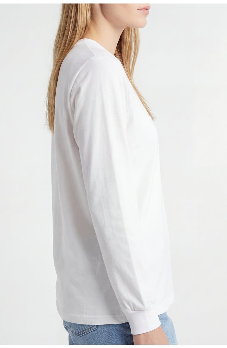 Solomon & Sage Women's S & G Classic Sweatshirt, Alternate, color, White