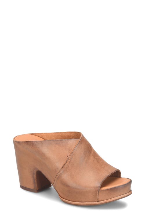 Kork-ease ® Stowe Platform Slide Sandal In Brown