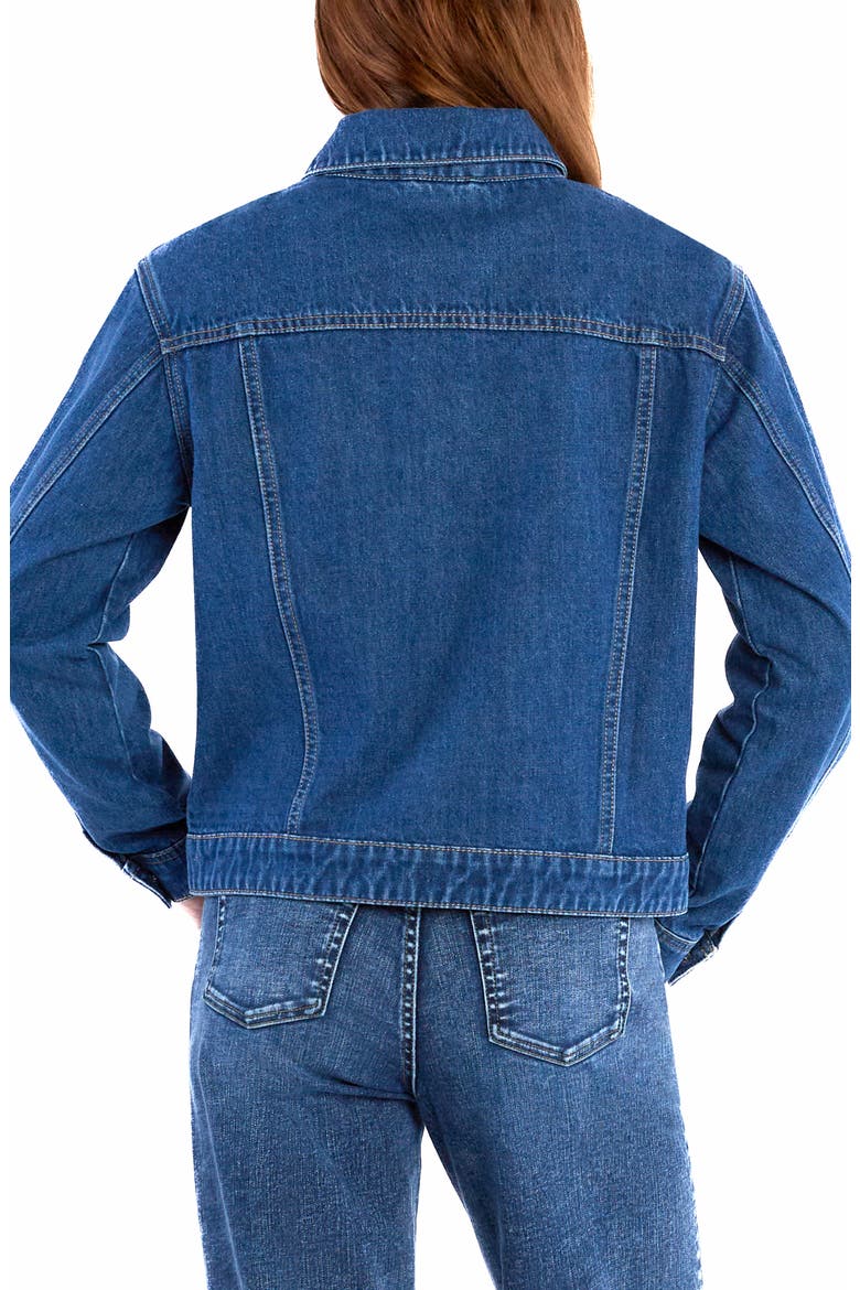 Madeline Denim Jacket, Alternate, color, FRENCH BLUE