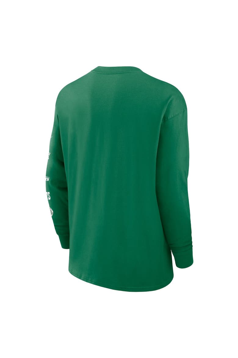 Men's Nike Green New York Jets Rewind Heavy Max90 Pocket Long Sleeve T-Shirt, Alternate, color, Green