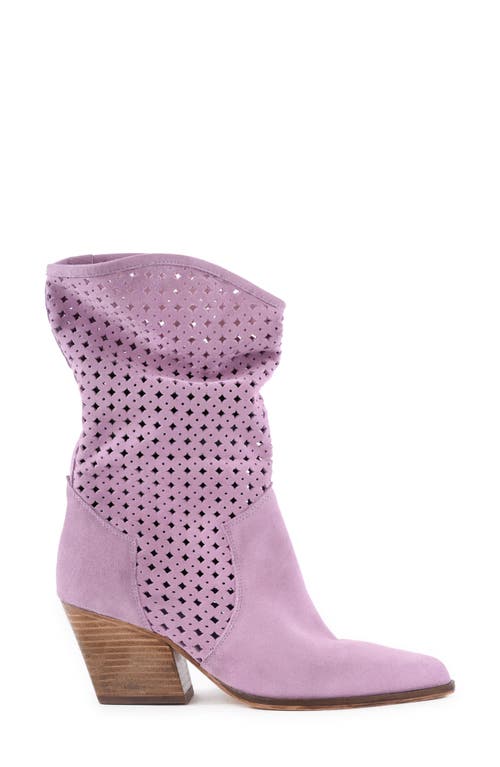 Seychelles Diva Pointed Toe Western Boot In Purple
