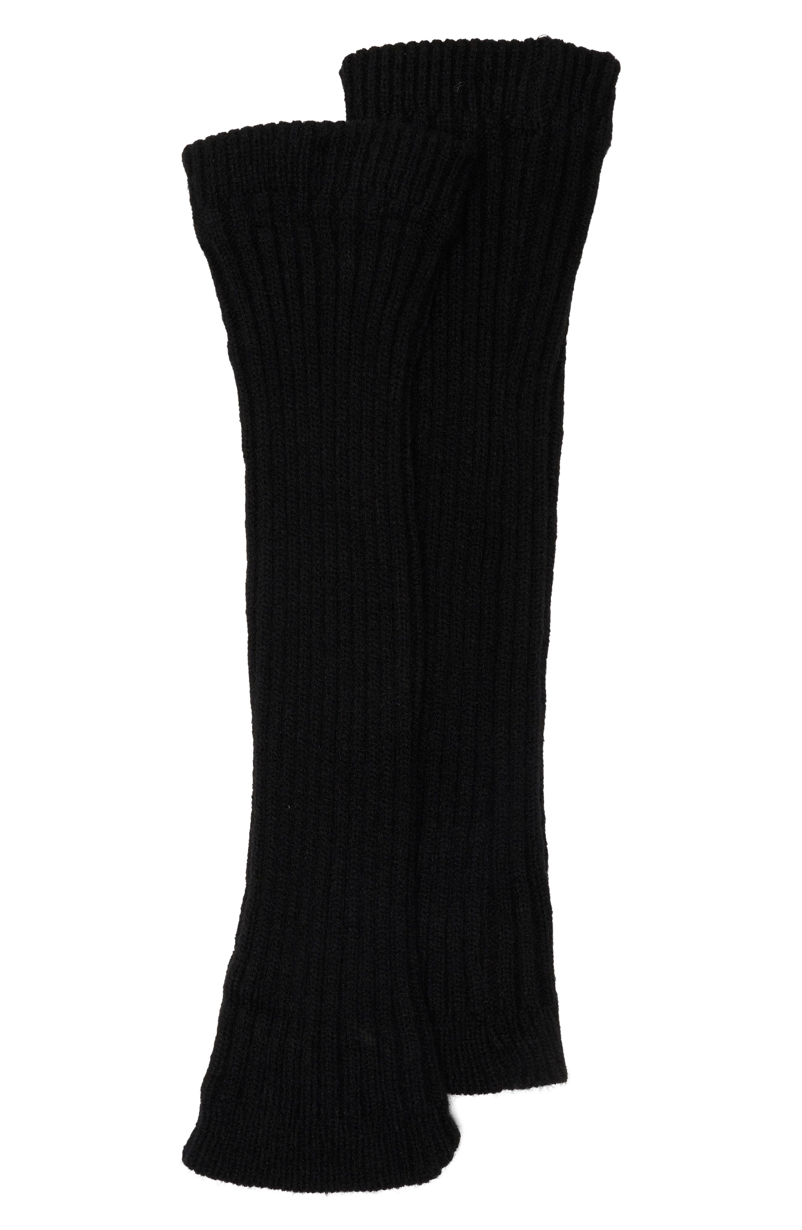Solid Rib Leg Warmers
