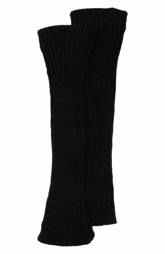 Solid Rib Leg Warmers