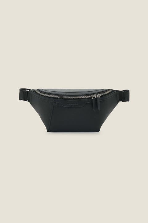 Alto Structured Leather Sling Bag