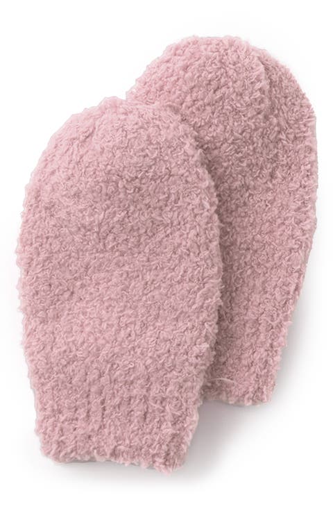 Fuzzy Knit Mittens