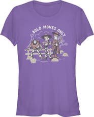 Toy Story 5 Junior's Bold Moves Only Short Sleeve Graphic T-Shirt