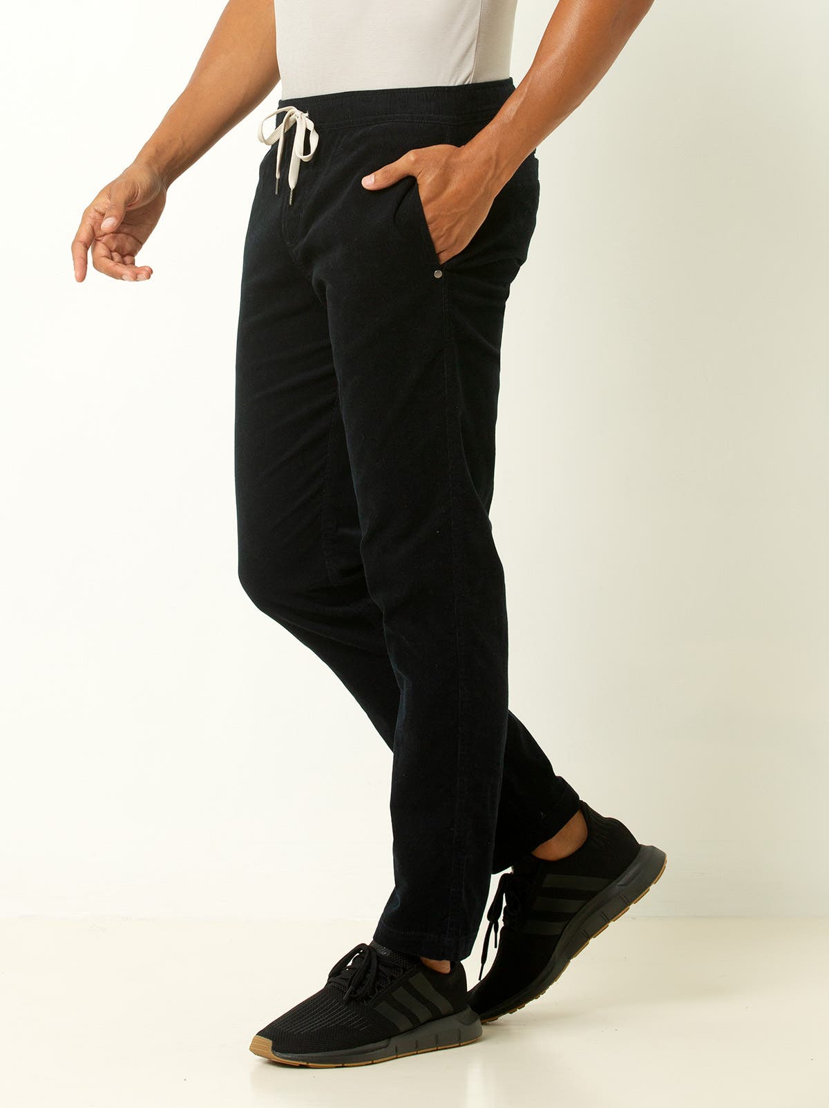 Drawstring Corduroy Pants - image 4