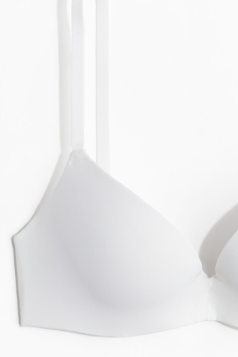 Microfibre Super Push-up Bra, Alternate, color, White