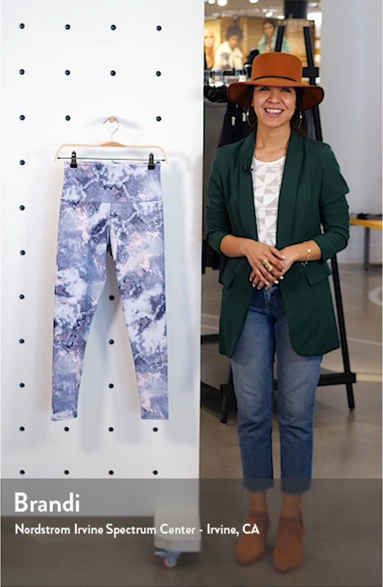 Marble 7/8 High Waist Leggings, sales video thumbnail