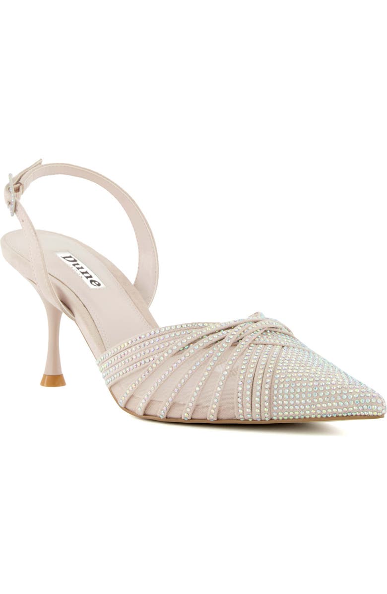 Dune London Cloudias Slingback Pointed Toe Pump, Main, color,
