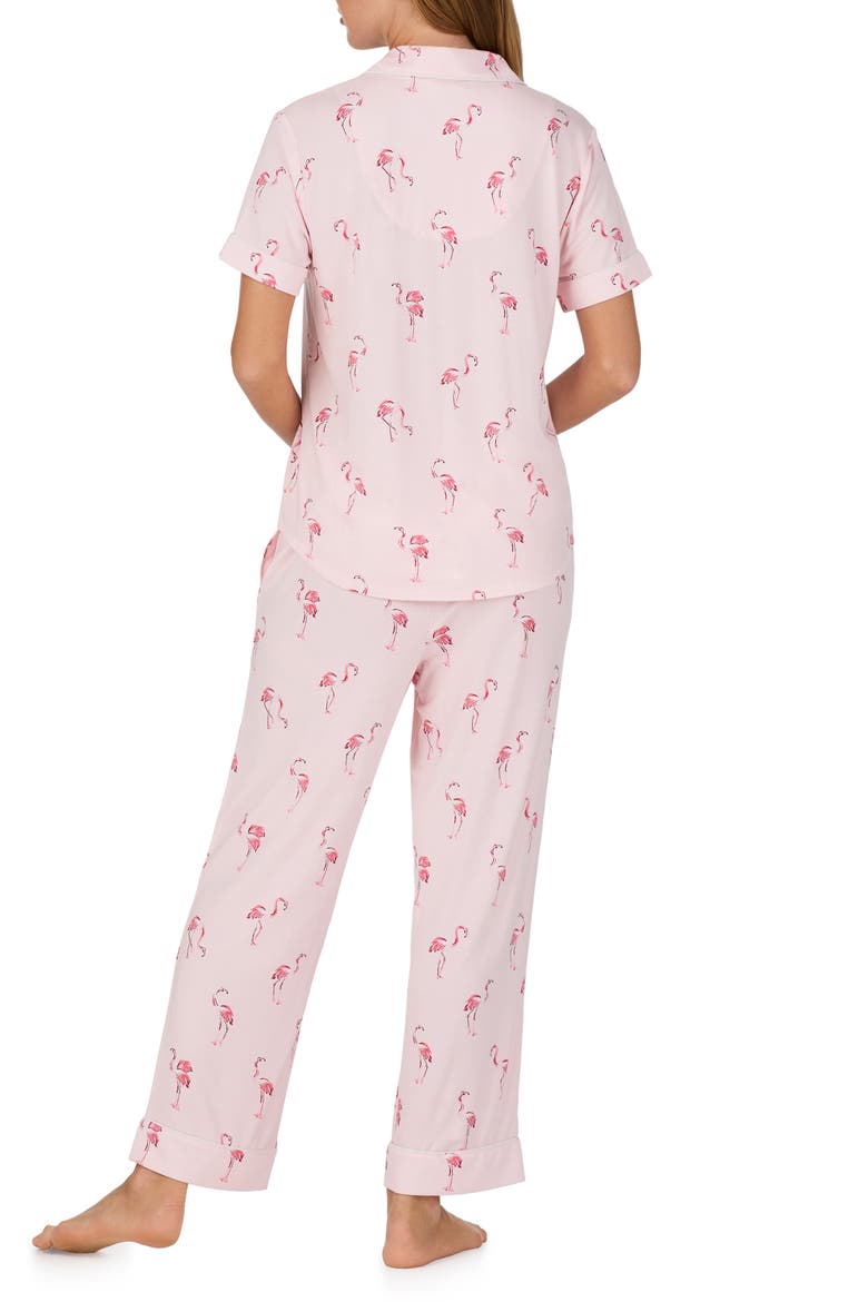 print crop pajamas, Alternate, color, PINK MULTI