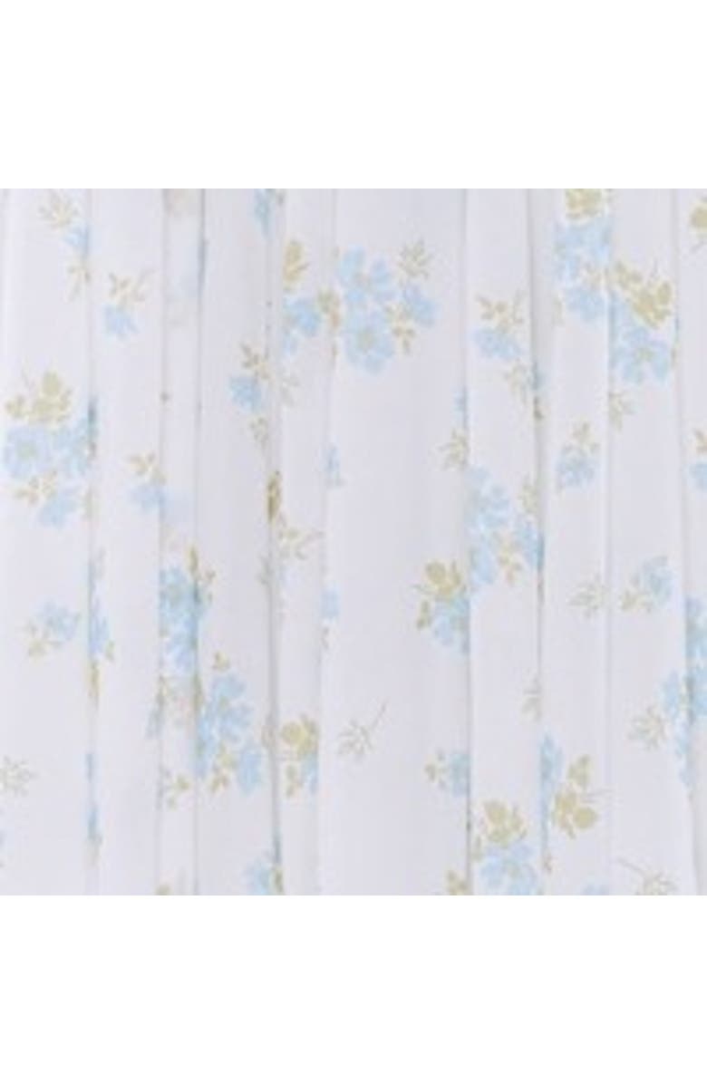 Needle & Thread Magnolia Ditsy Chiffon Cami Ankle Gown, Alternate, color, White/Aqua