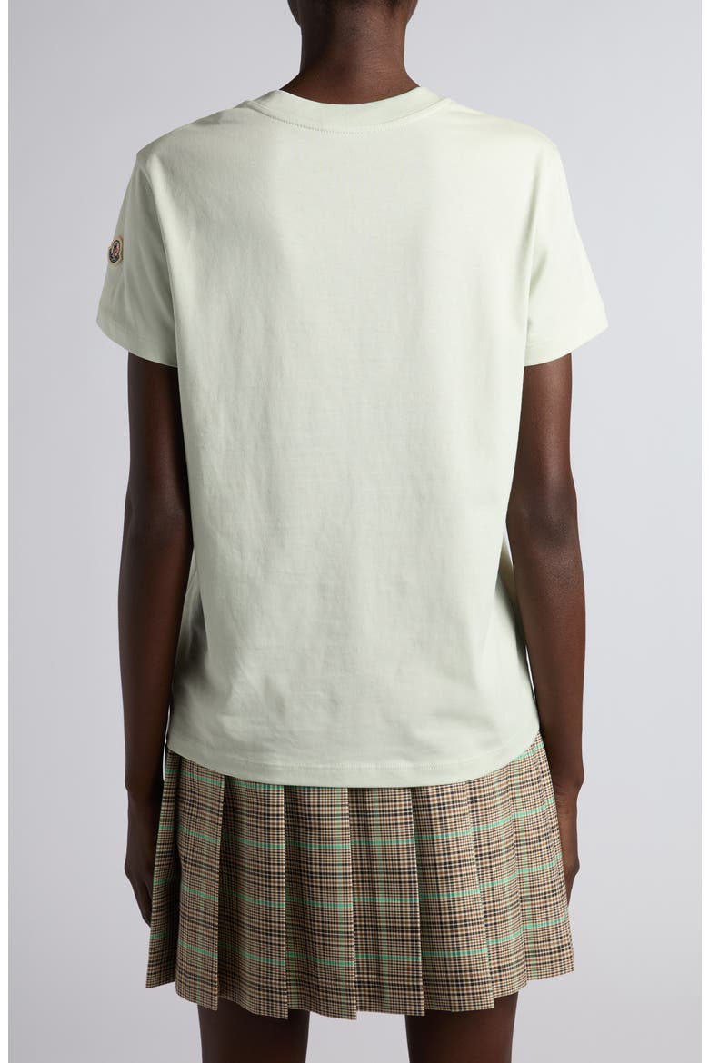 Embroidered Logo T-Shirt, Alternate, color, GREEN