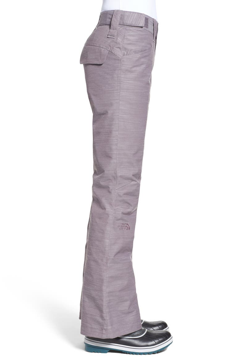 Aboutaday Waterproof Snow Pants, Alternate, color, RABBIT GREY HEATHER