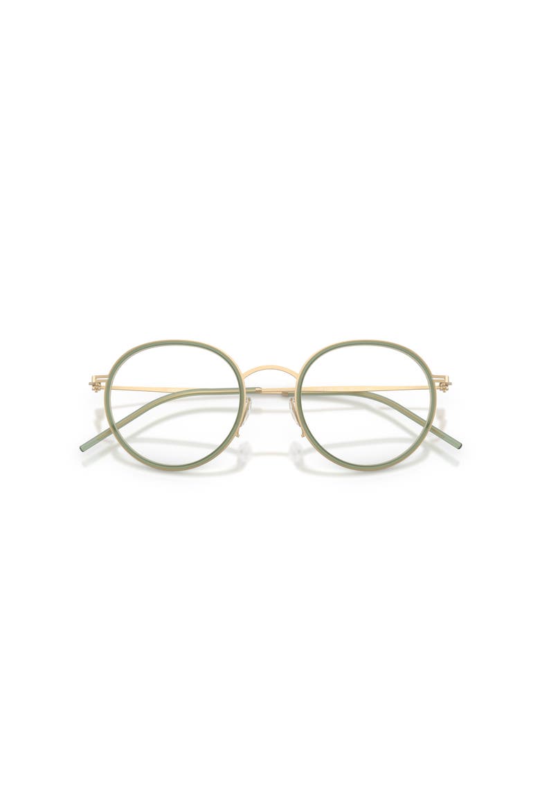 49mm Round optical glasses, Alternate, color, Black