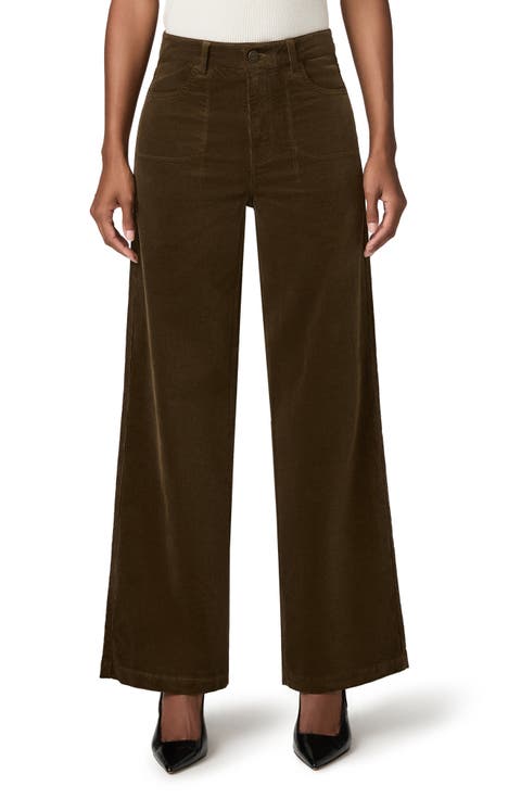 Anessa Stitch High Waist Wide Leg Jeans