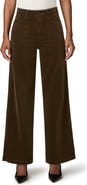 PAIGE Anessa Stitch High Waist Wide Leg Jeans