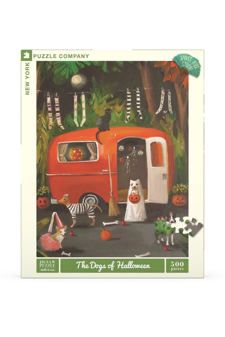 The Dogs of Halloween 500 Piece Puzzle, Alternate, color, No Color