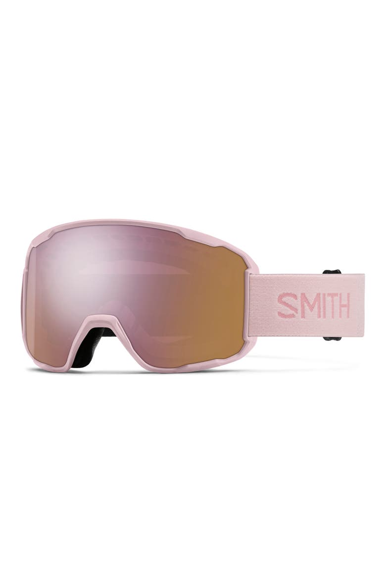 Preview ChromaPop™ Shield Snow Goggles, Main, color, CARNATION/ CHROMAPOP ROSE GOLD