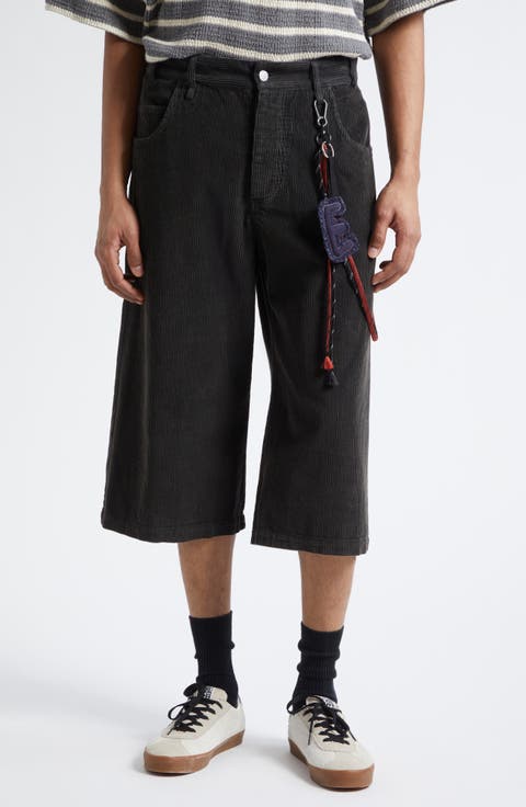 Long Corduroy Shorts