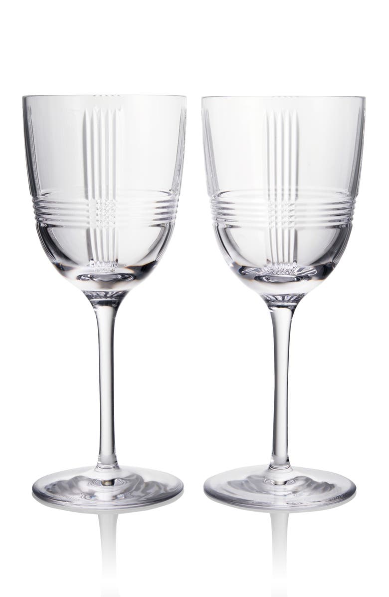 Waterford Marquis Vector Set of 2 Crystal Red Wine Glasses, Main, color,