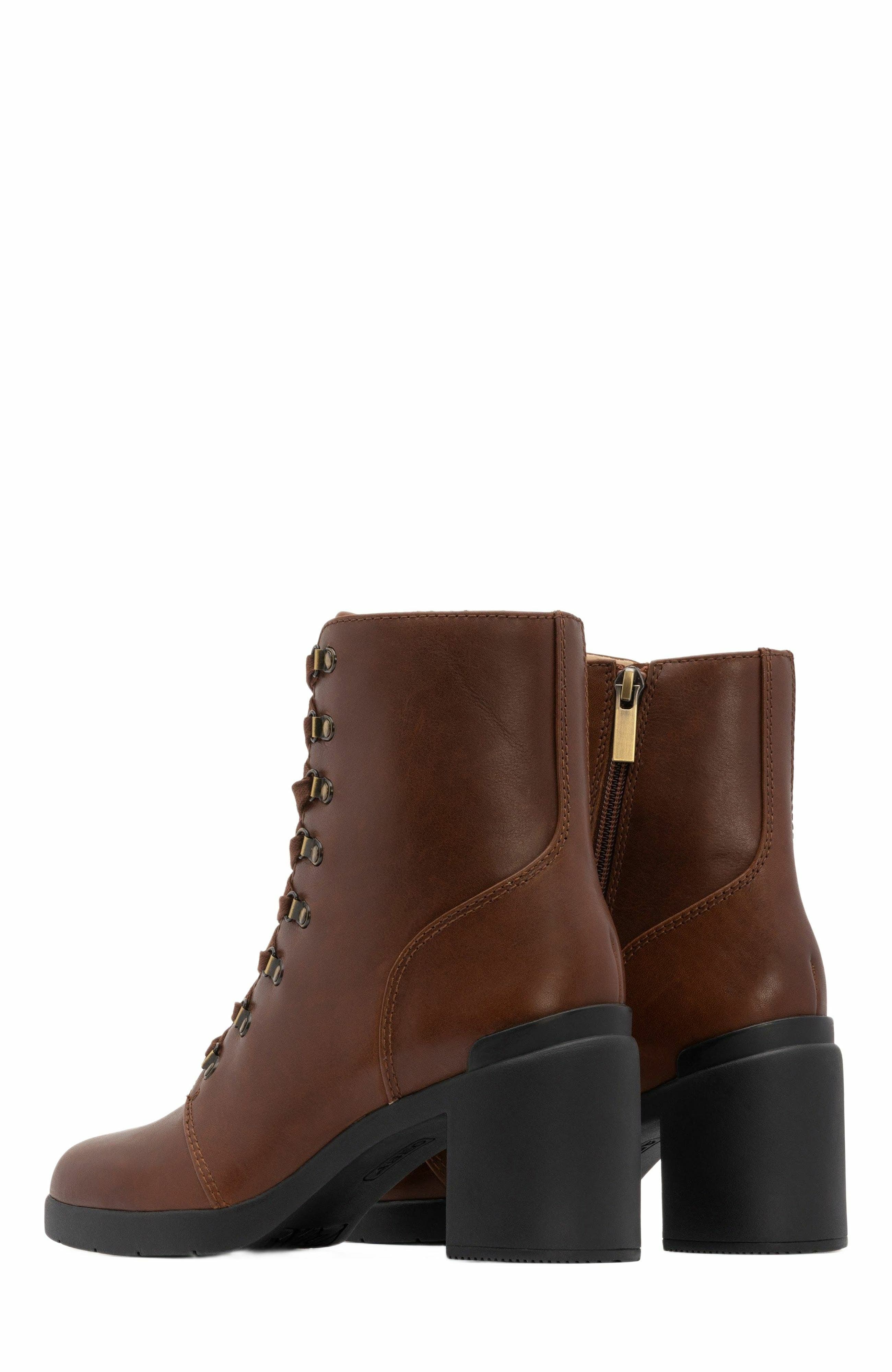 Metropolis Lace Boot, Alternate, color, Brown - Regular