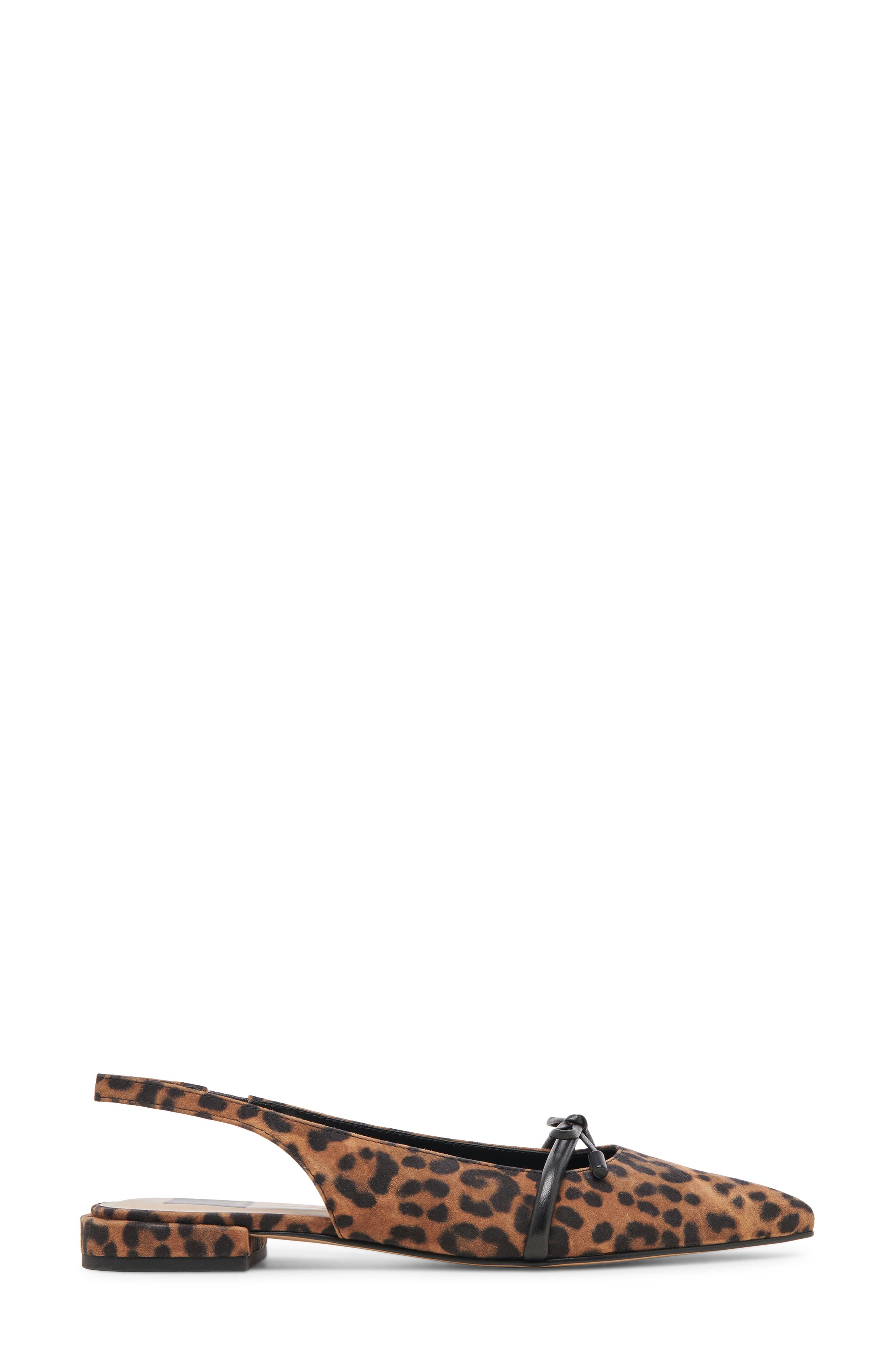 Payge Pointed Toe Slingback Pump, Alternate, color, LEOPARD SUEDE
