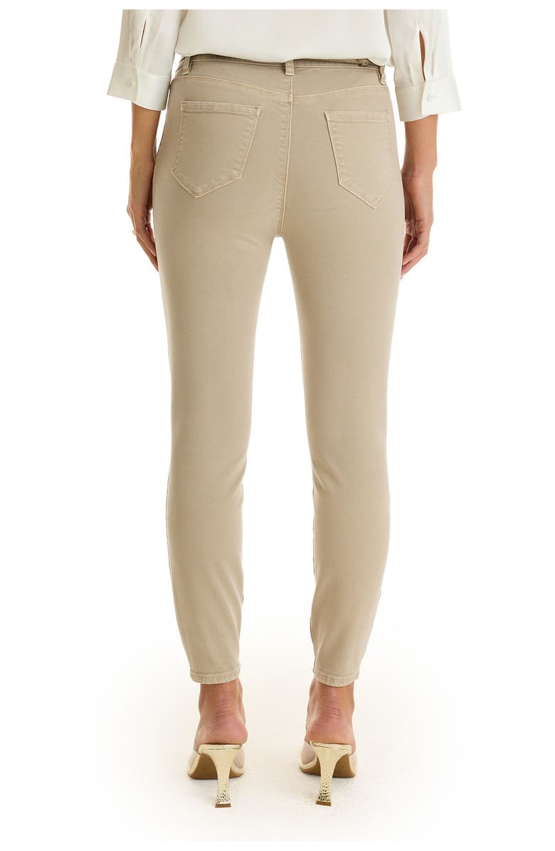 The Noli Shop Nina Cropped Skinny Jean, Alternate, color, Oatmeal