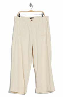 Sanctuary Soft Marine Wide Leg Crop Pants