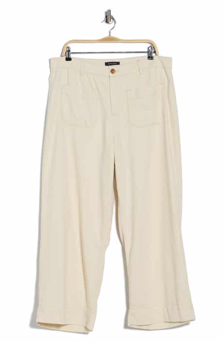 Sanctuary Soft Marine Wide Leg Crop Pants