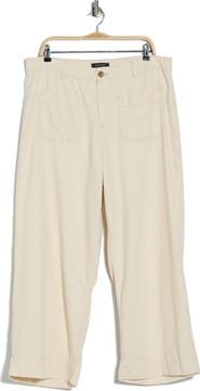 Sanctuary Soft Marine Wide Leg Crop Pants