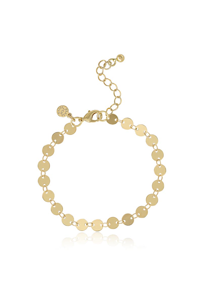 Jessica Simpson Gold-Tone Layered Bracelet Set, 4 Piece Set, Alternate, color, 