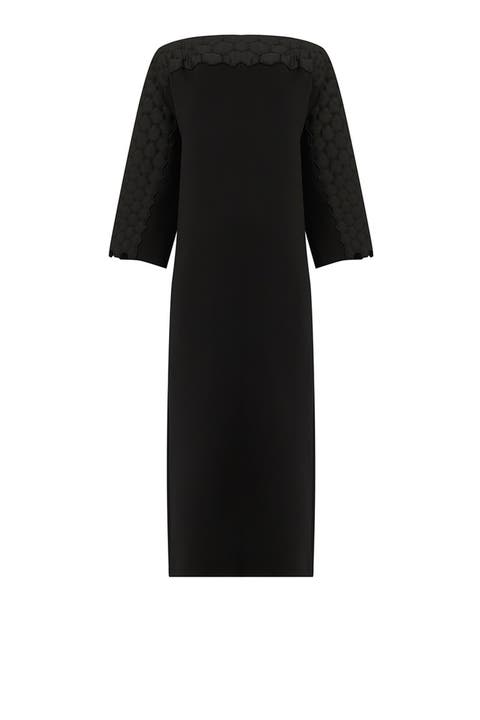 Quilted Embroidered Dress