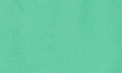 Mother The Fun Dip Micro Cutoff Denim Shorts In Green