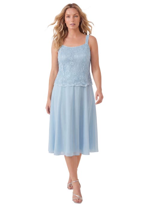 Glitter & Lace Jacket Dress Set