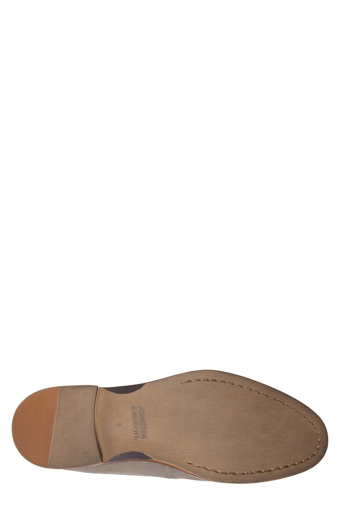 Conard Wingtip, Alternate, color, GRAY/ OFF WHITE SUEDE